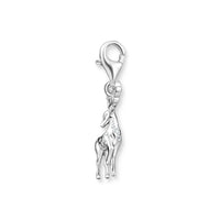 THOMAS SABO Damen Charm-Anhänger Stern & Mond Charm Club 925 Sterling Silber 1794-051-14