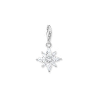 THOMAS SABO Damen Charm-Anhänger Stern & Mond Charm Club 925 Sterling Silber 1794-051-14