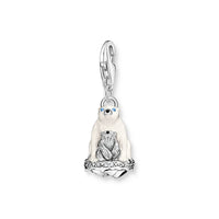 THOMAS SABO Damen Charm-Anhänger Stern & Mond Charm Club 925 Sterling Silber 1794-051-14