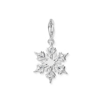 THOMAS SABO Damen Charm-Anhänger Stern & Mond Charm Club 925 Sterling Silber 1794-051-14