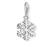 THOMAS SABO Damen Charm-Anhänger Stern & Mond Charm Club 925 Sterling Silber 1794-051-14