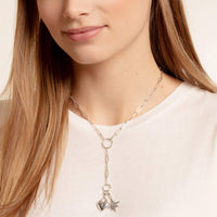 THOMAS SABO Damen Charm-Anhänger Stern & Mond Charm Club 925 Sterling Silber 1794-051-14