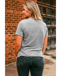 NNEDSZ Azura Exchange Christmas Tree Pattern Crew Neck Graphic Tee - 2XL