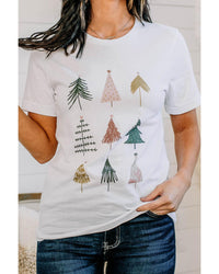 NNEDSZ Azura Exchange Christmas Tree Graphic Tee - L