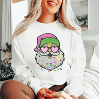 Glitter Santa Sweatshirt