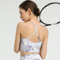 Tie Dye Buttery Soft Dance Yoga Sports Bras Tops Women